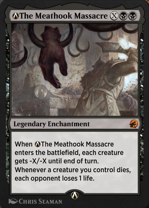 A-The Meathook Massacre - Innistrad: Midnight Hunt Mythic Card