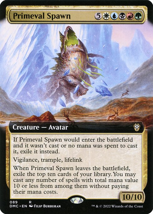 Primeval Spawn - Dominaria United Commander Rare Card