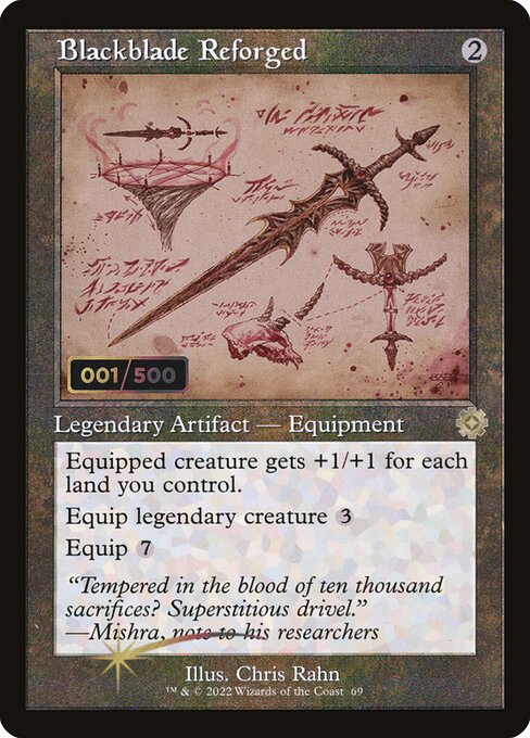 Blackblade Reforged - The Brothers' War Retro Artifacts Rare Card