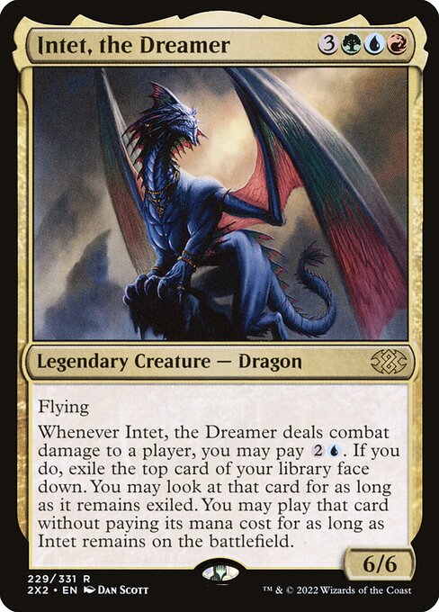 Intet, the Dreamer - Double Masters 2022 Rare Card
