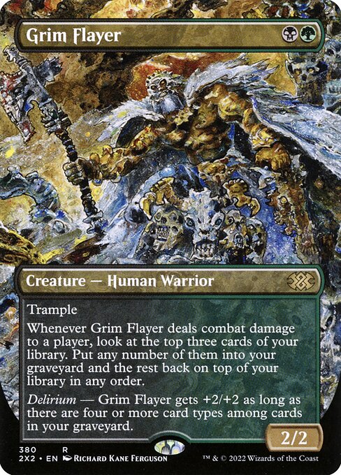 Grim Flayer - Double Masters 2022 Rare Card