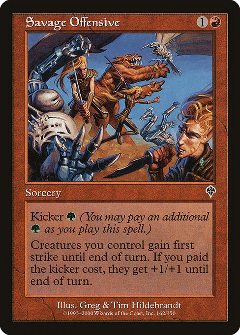 Savage Offensive - Invasion Common Card