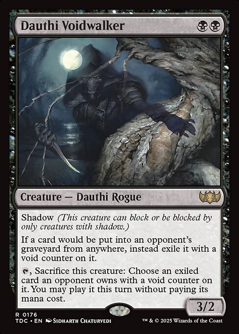 Dauthi Voidwalker - Tarkir: Dragonstorm Commander Rare Card