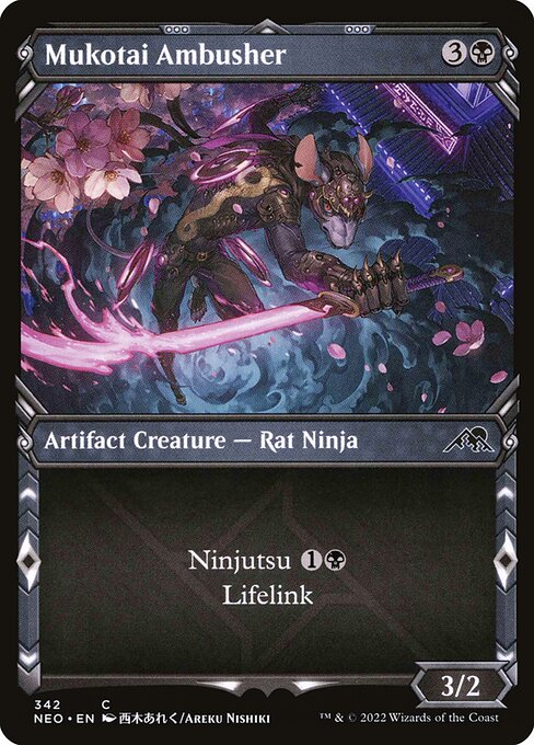 Mukotai Ambusher - Kamigawa: Neon Dynasty Common Card
