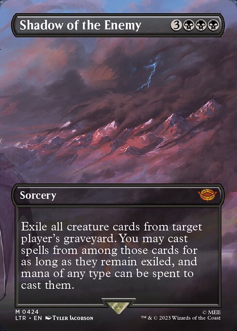 Shadow of the Enemy - The Lord of the Rings: Tales of Middle-earth Mythic Card