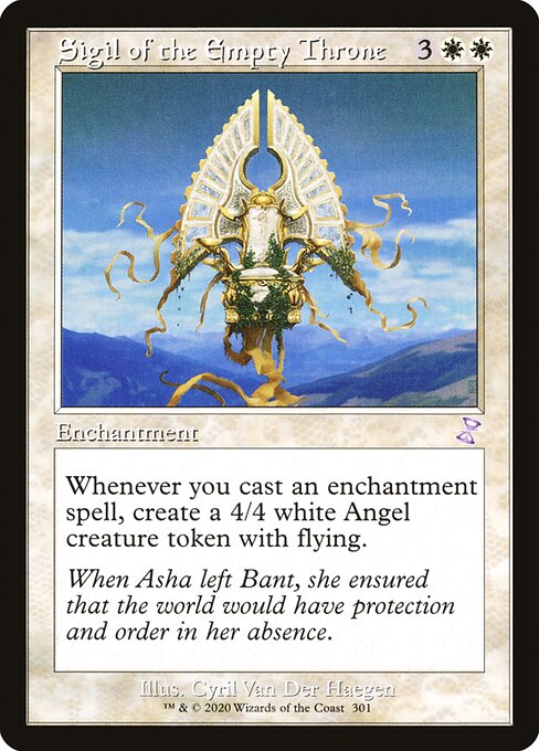 Sigil of the Empty Throne - Time Spiral Remastered Special Card