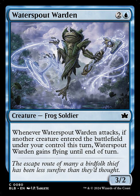 Waterspout Warden - Bloomburrow Common Card