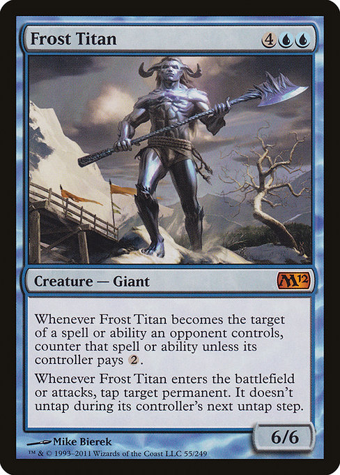 Frost Titan - Magic 2012 Mythic Card