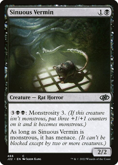 Sinuous Vermin - Jumpstart 2022 Common Card
