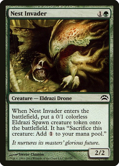 Nest Invader - Planechase 2012 Common Card