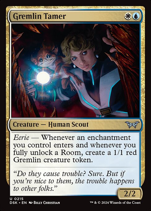 Gremlin Tamer - Duskmourn: House of Horror Uncommon Card