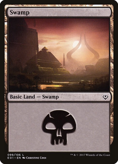 Swamp - Archenemy: Nicol Bolas Common Card
