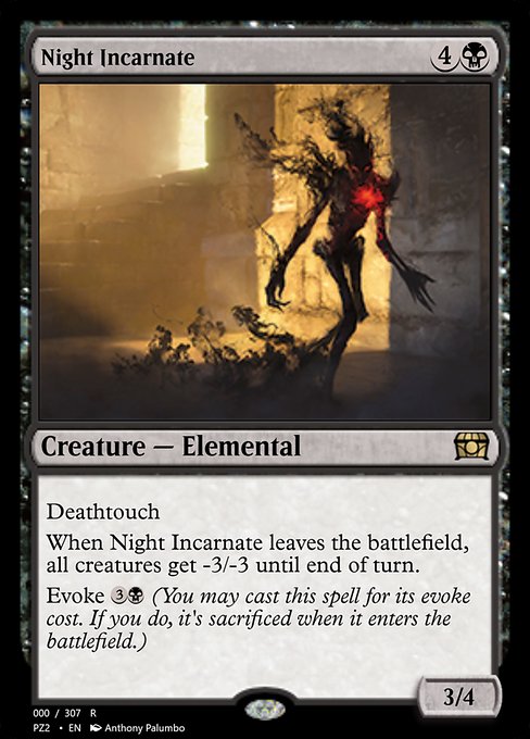 Night Incarnate - Treasure Chest Rare Card