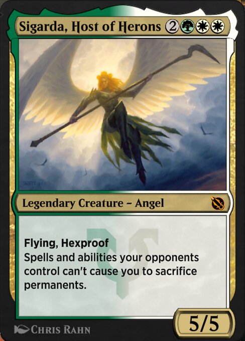 Sigarda, Host of Herons - Shadows of the Past Mythic Card