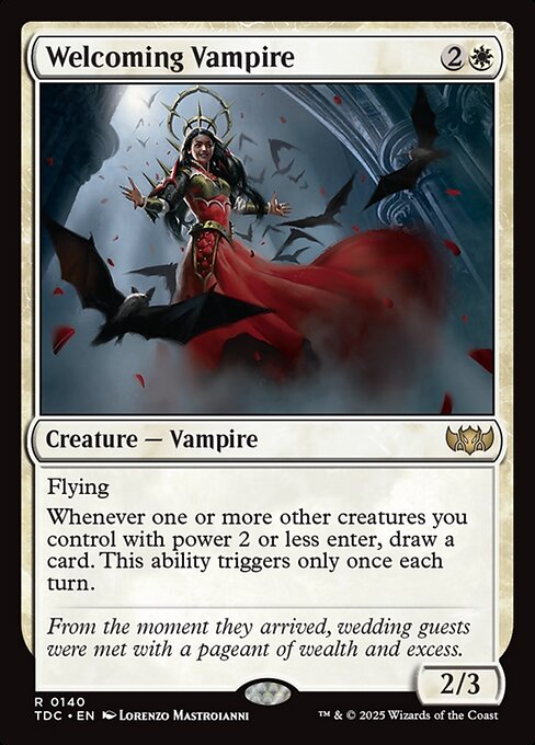 Welcoming Vampire - Tarkir: Dragonstorm Commander Rare Card
