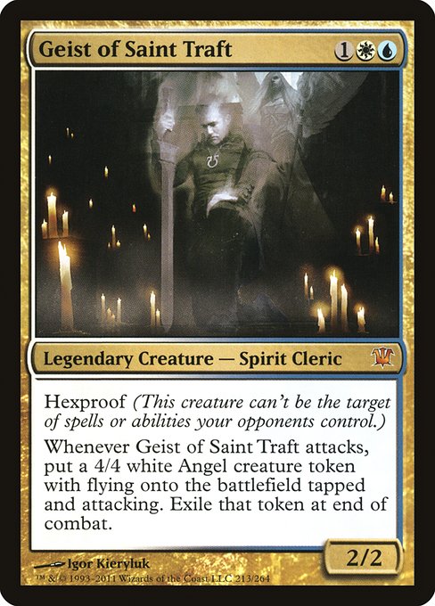 Geist of Saint Traft - Innistrad Mythic Card