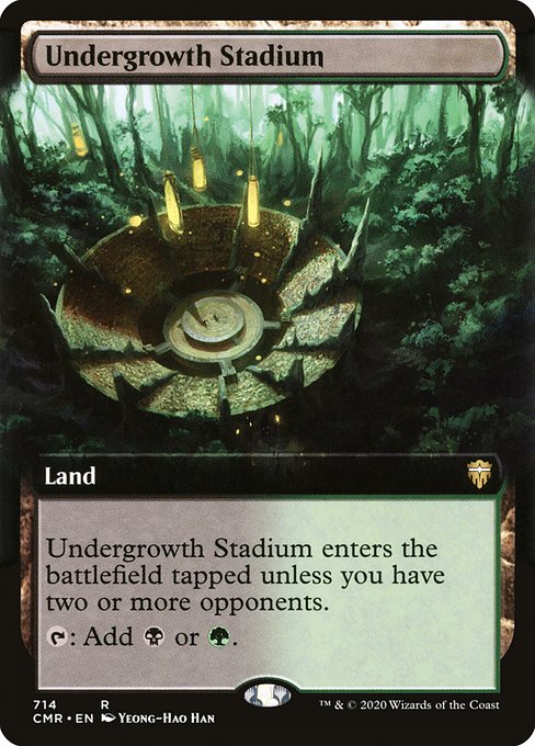 Undergrowth Stadium - Commander Legends Rare Card
