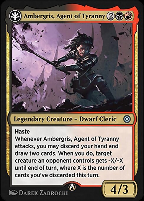 Ambergris, Agent of Tyranny - Alchemy Horizons: Baldur's Gate Uncommon Card