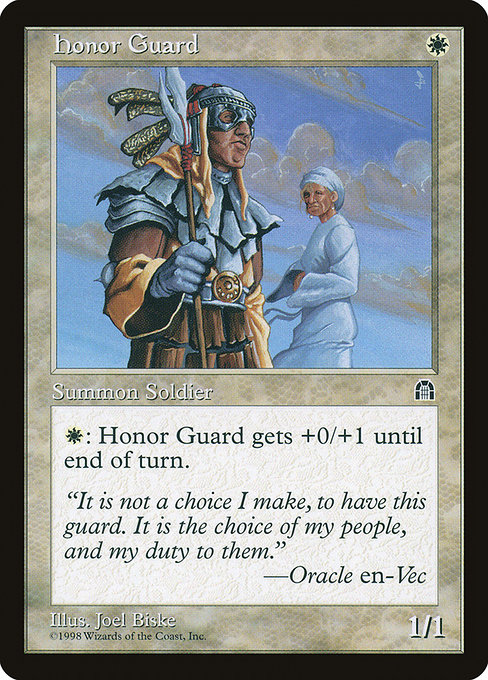 Honor Guard - Stronghold Common Card