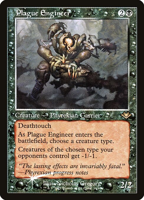 Plague Engineer - Modern Horizons 1 Timeshifts Rare Card