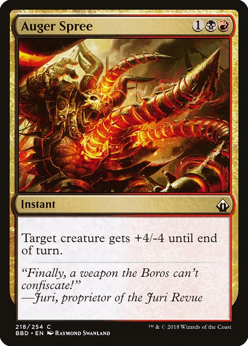 Auger Spree - Battlebond Common Card