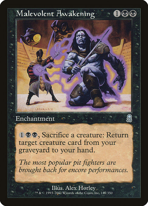 Malevolent Awakening - Odyssey Uncommon Card