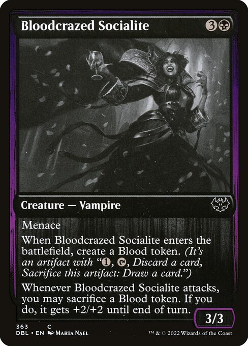 Bloodcrazed Socialite - Innistrad: Double Feature Common Card
