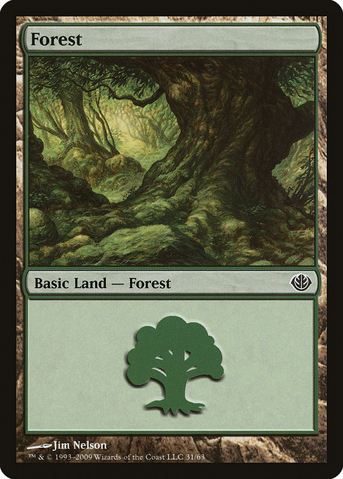 Forest - Duel Decks: Garruk vs. Liliana Common Card