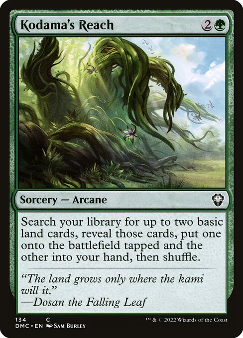 Kodama's Reach - Dominaria United Commander Common Card