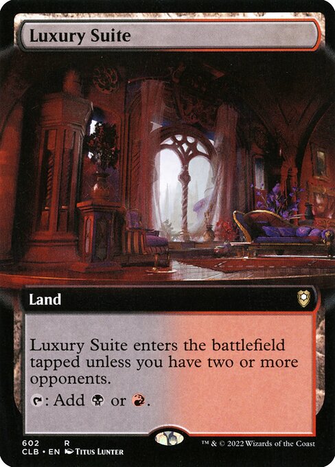 Luxury Suite - Commander Legends: Battle for Baldur's Gate Rare Card