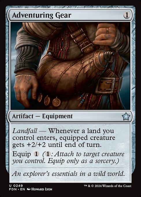 Adventuring Gear - Foundations Uncommon Card