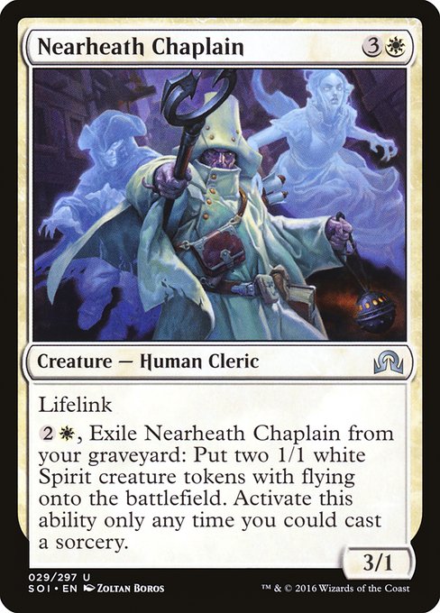 Nearheath Chaplain - Shadows over Innistrad Uncommon Card