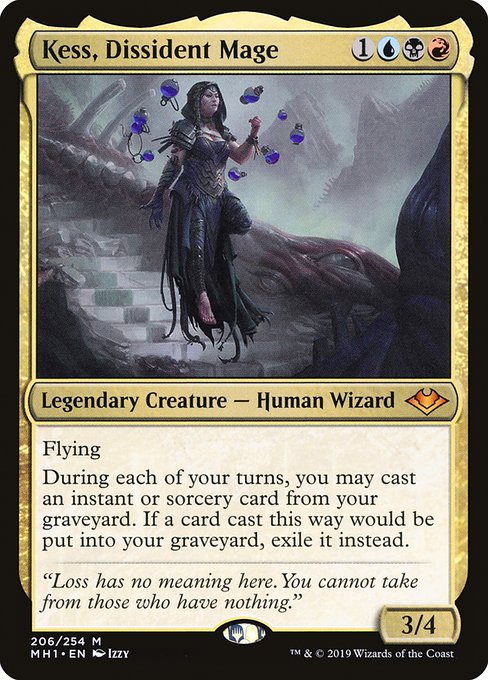 Kess, Dissident Mage - Modern Horizons Mythic Card