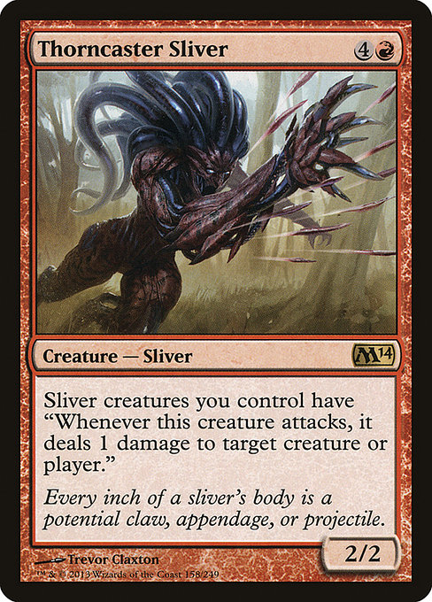 Thorncaster Sliver - Magic 2014 Rare Card