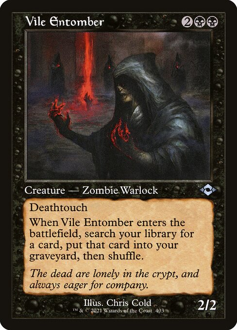 Vile Entomber - Modern Horizons 2 Uncommon Card