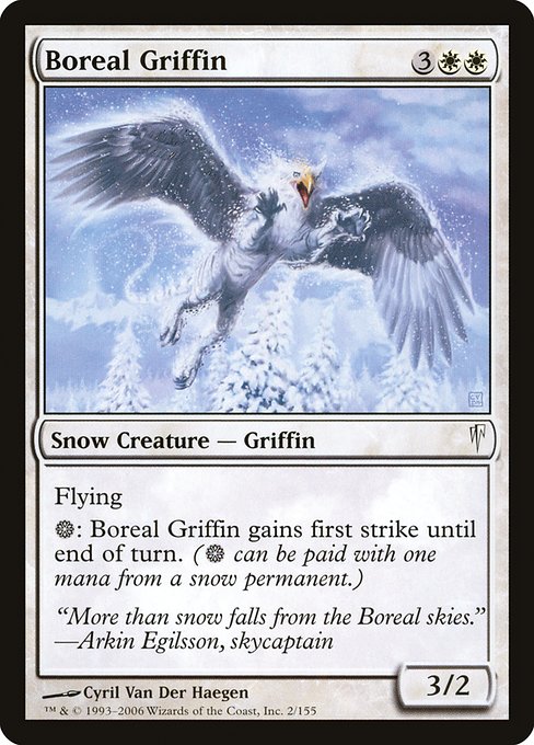 Boreal Griffin - Coldsnap Common Card