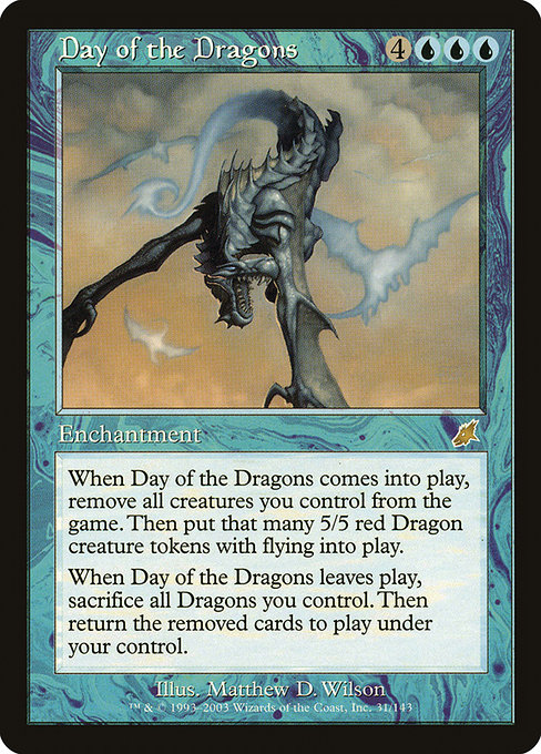 Day of the Dragons - Scourge Rare Card