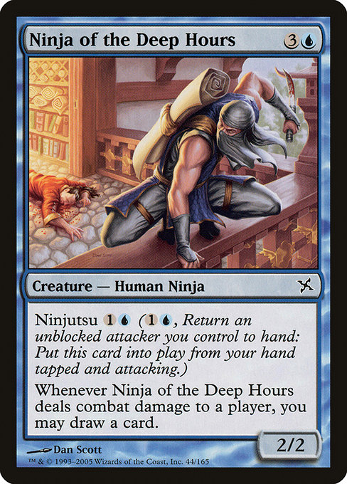Ninja of the Deep Hours - Betrayers of Kamigawa Common Card