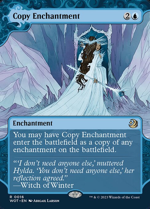 Copy Enchantment - Wilds of Eldraine: Enchanting Tales Rare Card