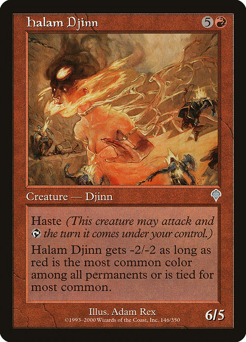Halam Djinn - Invasion Uncommon Card