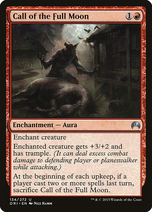 Call of the Full Moon - Magic Origins Uncommon Card