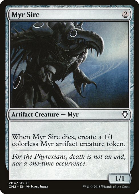 Myr Sire - Commander Anthology Volume II Common Card