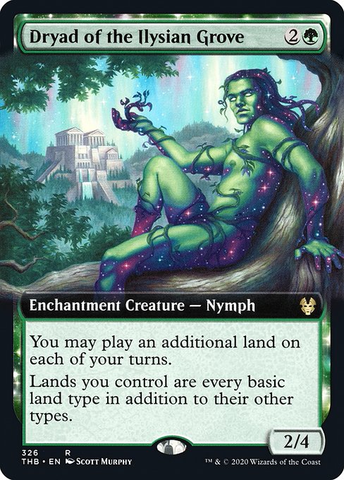 Dryad of the Ilysian Grove - Theros Beyond Death Rare Card