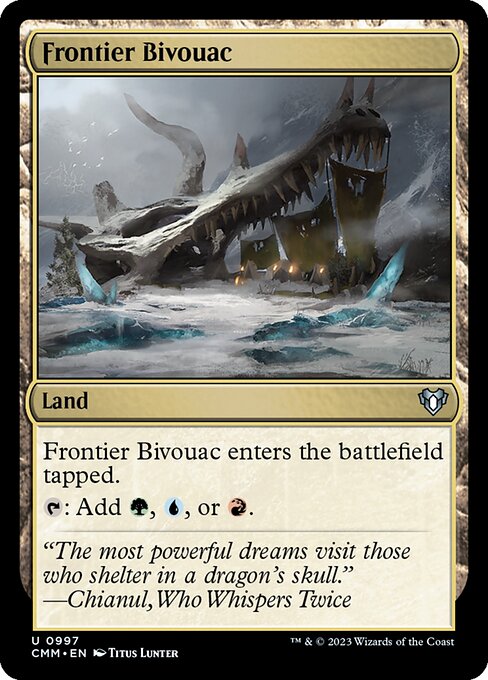 Frontier Bivouac - Commander Masters Uncommon Card