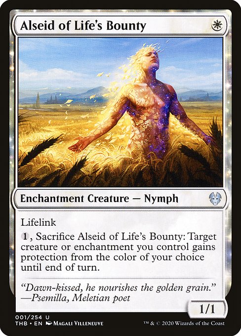Alseid of Life's Bounty - Theros Beyond Death Uncommon Card