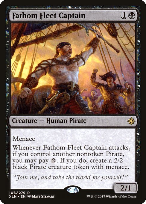 Fathom Fleet Captain - Ixalan Rare Card