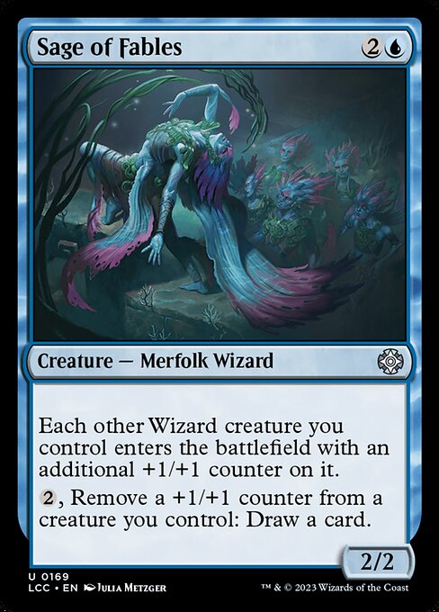 Sage of Fables - The Lost Caverns of Ixalan Commander Uncommon Card