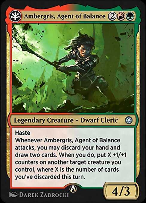 Ambergris, Agent of Balance - Alchemy Horizons: Baldur's Gate Uncommon Card