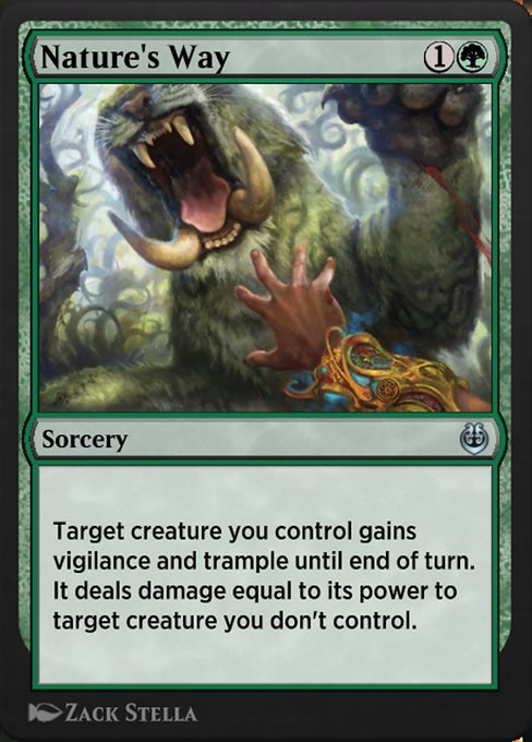 Nature's Way - Kaladesh Remastered Uncommon Card