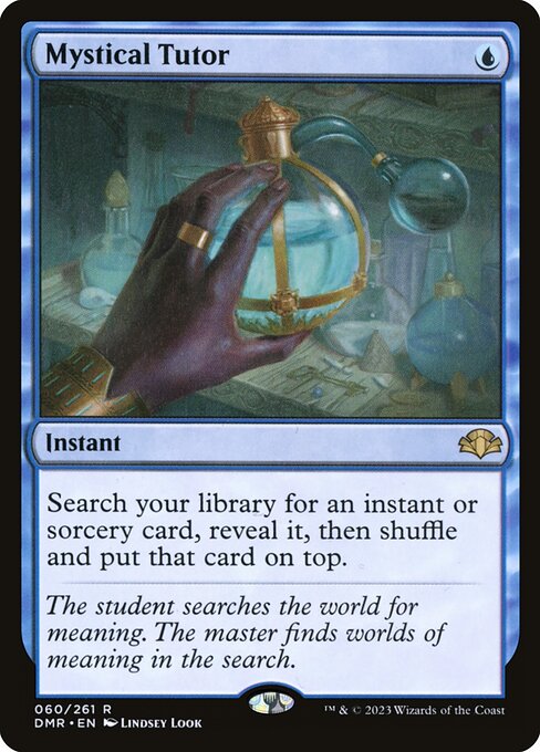 Mystical Tutor - Dominaria Remastered Rare Card